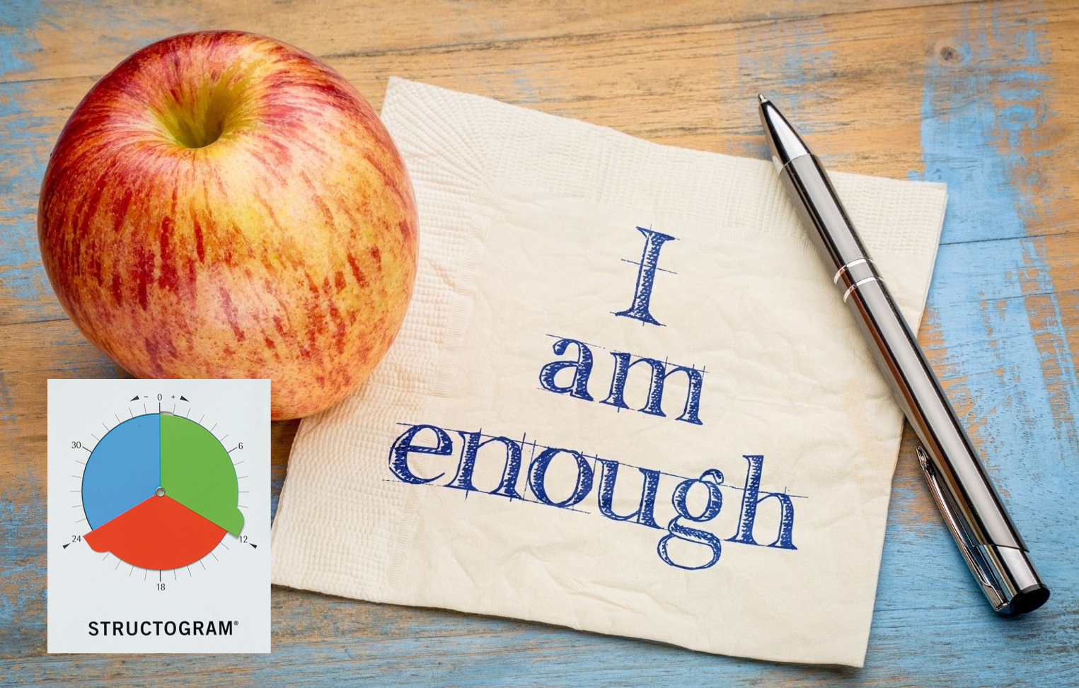 Structogram - i am enough