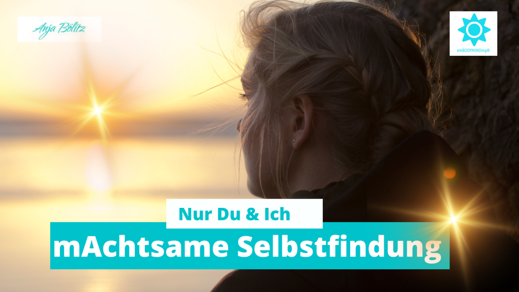 Auszeit Einteltraining und Coaching Frau Bild sonnenuntergang