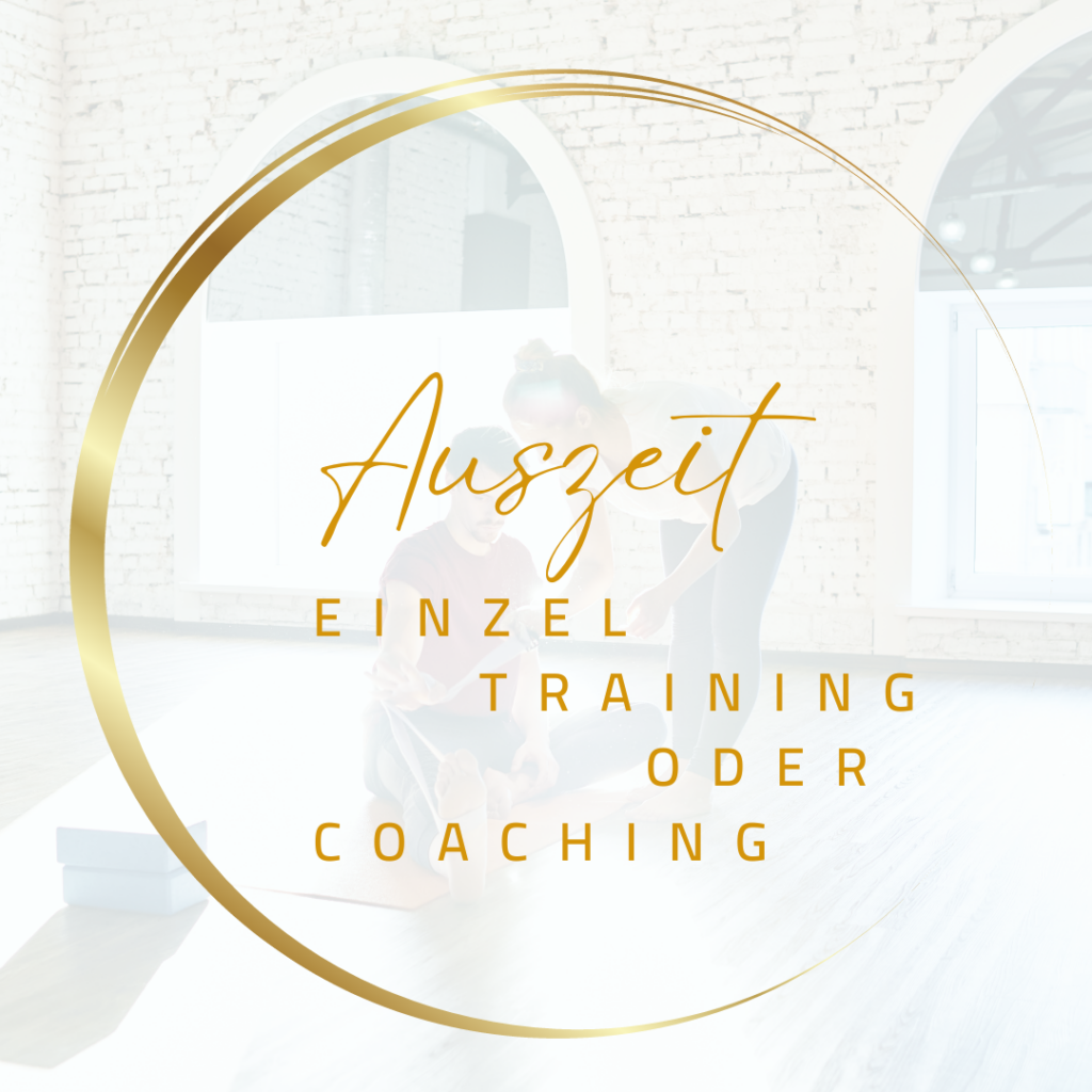 Auszeitstudio Einzelcoaching Personal Training buchen